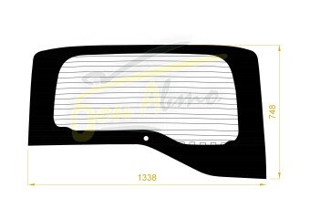 Стекло заднее с обогревом HONDA STEPWGN 2015-2022 (RP1) 
Бренд: BENSON Тонированное