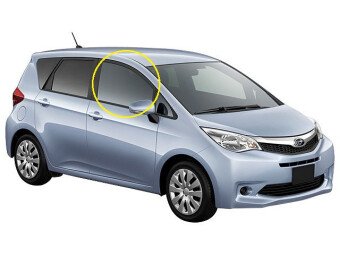 Стекло боковое SUBARU TREZIA 2010- (NCP12#/NSP12#) FD/RH 
Бренд: BENSON