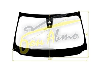 Стекло лобовое BMW 7-SERIES 2008-2015 (F01-2012-4d sed) место под 1 камеру, место под датчик дождя, 
Бренд: КМК с синей полосой