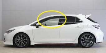 Стекло боковое TOYOTA COROLLA 2018- E210-5d h/b FD/LH фурнитура, 
Бренд: BENSON