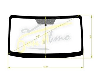 Стекло лобовое ISUZU MU-X 2012-2020 (RF) 
Бренд: КМК с синей полосой
