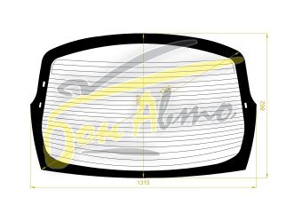 Стекло заднее с обогревом KIA K5 2019- (DL3) 
Бренд: BENSON