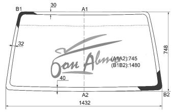 Стекло лобовое MITSUBISHI DELICA 1999-2010 (SK82) 
Бренд: BENSON