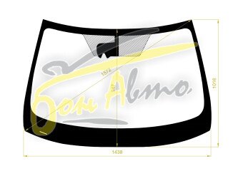 Стекло лобовое NISSAN X-TRAIL 2013-2021 (T32-RHD) место под 1 камеру 
Бренд: BENSON с синей полосой