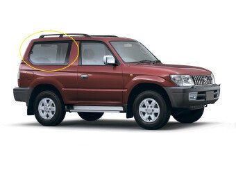 Стекло боковое TOYOTA LAND CRUISER PRADO 1996-2002 (J90-3d) SW/RH/X 
Бренд: BENSON