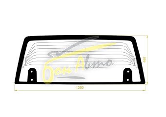 Стекло заднее с обогревом DAIHATSU ROCKY 1989-1998 (F300) 4 отверстия 
Бренд: BSG