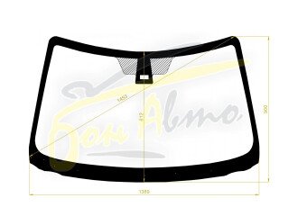 Стекло лобовое MAZDA VERISA 2004-2015 (DC-RHD) место под датчик дождя 
Бренд: BENSON