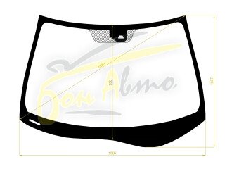 Стекло лобовое HONDA LEGEND 2004-2012 (KB1-LHD) место под датчик дождя 
Бренд: BENSON