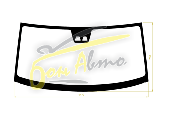 Стекло лобовое TOYOTA TANK 2016- (M900A/M910A) место под 2 камеры 
Бренд: BENSON