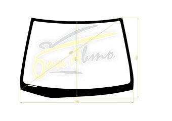 Стекло лобовое HONDA STREAM 2000-2006 (RN1-5-RHD)
Бренд: КДМ с синей полосой
