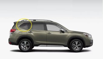 Стекло боковое SUBARU FORESTER 2018-2024 SK5 SW/RH/X молдинг, 
Бренд: BENSON YNCR