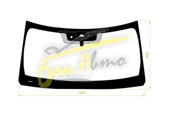 Стекло лобовое INFINITI QX80 2024- (Y63-LHD) место под 1 камеру с обогревом, место под датчик дождя, молдинг, проекция, 
Бренд: BENSON