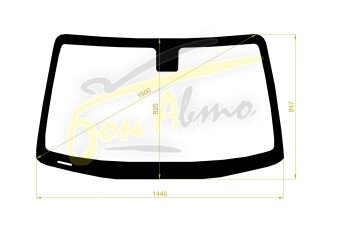 Стекло лобовое CHEVROLET TRAILBLAZER 2012-2022 (GM800) 
Бренд: КМК с синей полосой