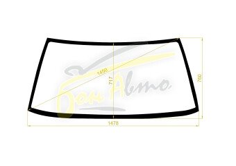 Стекло лобовое TOYOTA VISTA 1982-1986 (V10-sed) 
Бренд: BSG с зеленой полосой