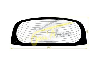 Стекло заднее с обогревом FORD FIESTA 2009- (CB1-3d/5d h/b) 
Бренд: FYG