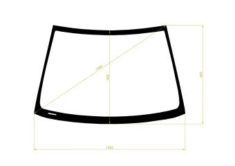 Стекло лобовое GEELY VISION 2008- () 
Бренд: BSG