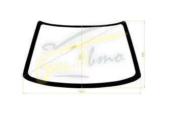 Стекло лобовое TOYOTA SPRINTER CIELO 1987-1991 (AE95) 
Бренд: BSG