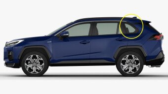 Стекло боковое SUZUKI ACROSS 2020- XA50 SW/LH/H/X молдинг, антенна, фурнитура, 
Бренд: BENSON Тонированное