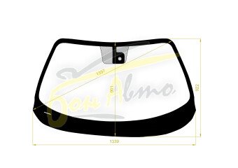 Стекло лобовое NISSAN JUKE 2010- (F15-LHD-2015) место под датчик дождя 
Бренд: BENSON с синей полосой