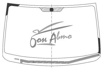 Стекло лобовое HYUNDAI STAREX 2007- (TQ-LHD) обогрев щеток 
Бренд: BENSON