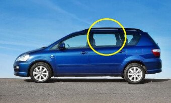 Стекло боковое TOYOTA PICNIC 2001-2009 (#CM2#) RD/LH 
Бренд: TOYOTA