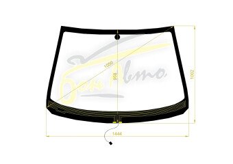 Стекло лобовое CHEVROLET CAPTIVA 2006-2015 (C100-LHD) обогрев щеток 
Бренд: BSG с зеленой полосой