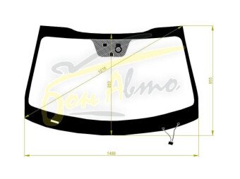 Стекло лобовое KIA K5 2015-2019 (JF-LHD) обогрев щеток, место под датчик дождя, место под датчик влажности, молдинг, 
Бренд: BENSON с синей полосой