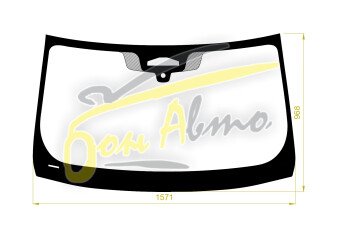 Стекло лобовое BMW 6-SERIES 2017-2023 (G32-GT-5d h/b) большое окно под камеру с обогревом, место под датчик дождя, молдинг, 
Бренд: BENSON