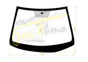 Стекло лобовое KIA RIO 2011-2016 (QB -LHD-RUS-4d sed) 
Бренд: BENSON с синей полосой