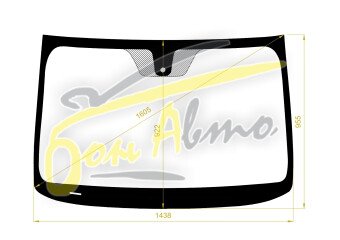 Стекло лобовое NISSAN NV200 2008- (M20) место под датчик дождя 
Бренд: BENSON