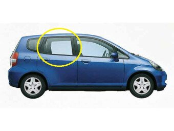 Стекло боковое HONDA JAZZ 2001-2008 (GD1-5d) RD/RH 
Бренд: BSG