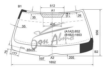 Стекло лобовое MERCEDES S-CLASS 1991-1998 (W140-LHD) 
Бренд: BENSON