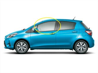 Стекло боковое TOYOTA VITZ 2011-2020 NSP130-5d FD/LH 
Бренд: BENSON