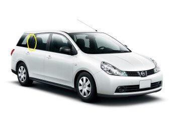 Стекло боковое NISSAN WINGROAD 2006- Y12 RQ/RH 
Бренд: BENSON