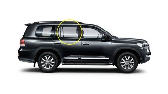 Стекло боковое TOYOTA LAND CRUISER 2015- (UZJ200) RD/RH 
Бренд: BENSON