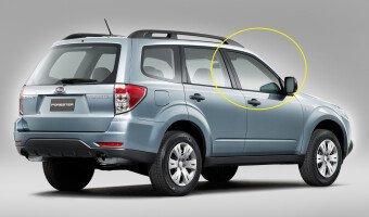 Стекло боковое SUBARU FORESTER 2008-2012 (SH5) FD/RH фурнитура, 
Бренд: BENSON