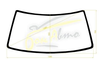 Стекло лобовое TOYOTA 4RUNNER 1984-1989 (LN51-в герметик) 
Бренд: BENSON с синей полосой