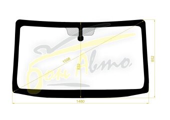 Стекло лобовое NISSAN NV350 2012- (E26)
Бренд: FYG с зеленой полосой