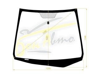 Стекло лобовое HONDA FIT 2007-2013 (GE-LHD-5d) 
Бренд: BENSON с синей полосой