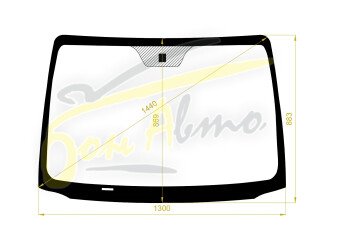 Стекло лобовое NISSAN NOTE 2005-2012 (E11-LHD) 
Бренд: BSG с зеленой полосой