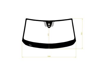 Стекло лобовое VOLKSWAGEN TERAMONT 2016- (CA1) место под 1 камеру, место под датчик дождя, молдинг, 
Бренд: BENSON