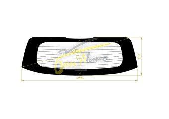 Стекло заднее с обогревом MITSUBISHI MIRAGE 2012- (A03A-3d/5d h/b) 
Бренд: BENSON
