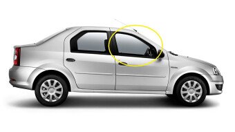 Стекло боковое DACIA LOGAN 2005-2012 LS 2 отверстия FD/RH 
Бренд: BSG