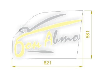 Стекло боковое ACURA SLX 1996-1999 (UBS69 -5d) FD/RH 
Бренд: BENSON