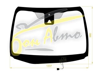 Стекло лобовое TOYOTA AQUA 2021- (PK10-RHD) обогрев щеток, место под 1 камеру, молдинг, антенна, 
Бренд: BENSON