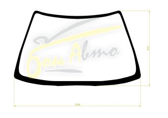 Стекло лобовое HONDA ACCORD 1993-1997 (CD3-6-4d sed) 
Бренд: BENSON с синей полосой