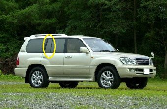 Стекло боковое TOYOTA LAND CRUISER CYGNUS 1997-2007 FJ100 RQ/RH 
Бренд: BSG