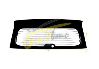 Стекло заднее с обогревом HONDA HR-V 1998-2005 (GH1-4) 1 отверстие 
Бренд: BENSON