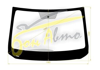 Стекло лобовое RENAULT FLUENCE 2009-2017 (L30) 
Бренд: BSG с серой полосой