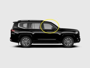Стекло боковое TOYOTA LAND CRUISER 2021- FJ300 LRD/RH 
Бренд: ZDG